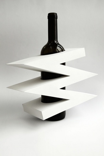 packaging | UQAM | Sylvain Allard #packaging #uqam #wine #origami #papercraft