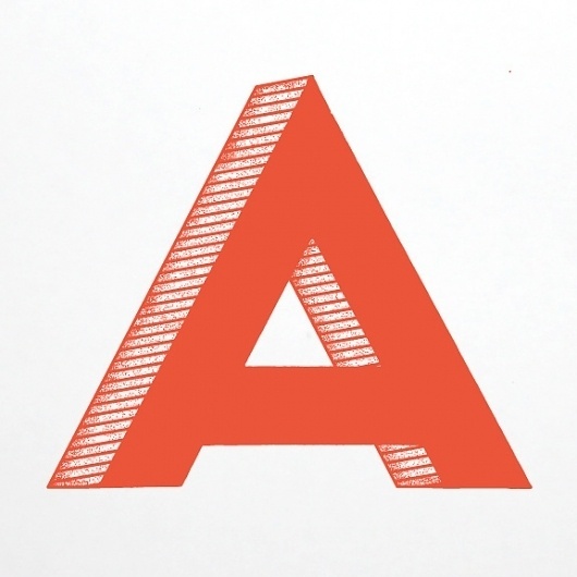 Favorite / Found Letter Project #type