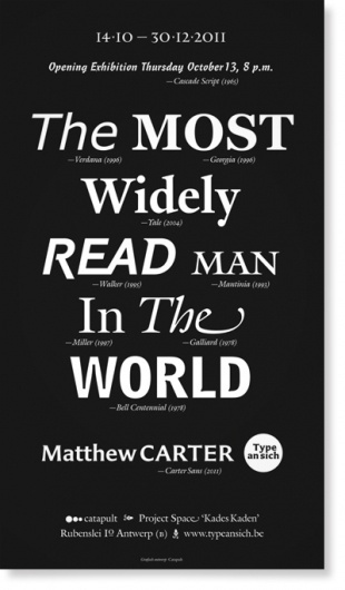 Home - Catapult #carter #mathew #poster #typography