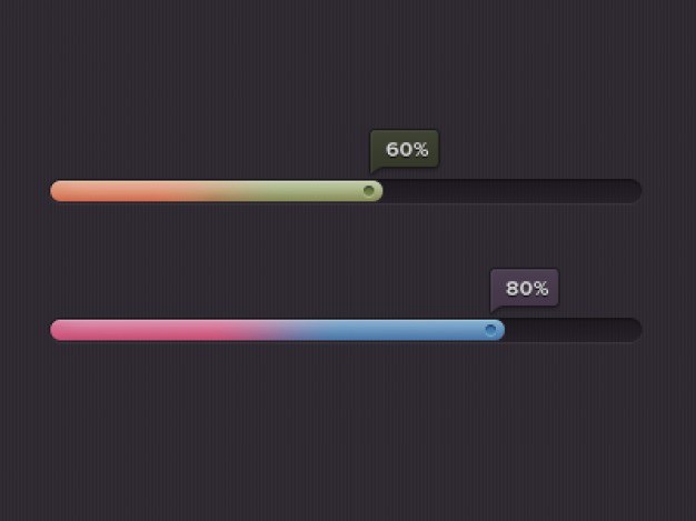 Colorful progress bars psd material Free Psd. See more inspiration related to Colorful, Bar, Psd, Dark, Progress bar, Material, Progress, Horizontal and Bars on Freepik.