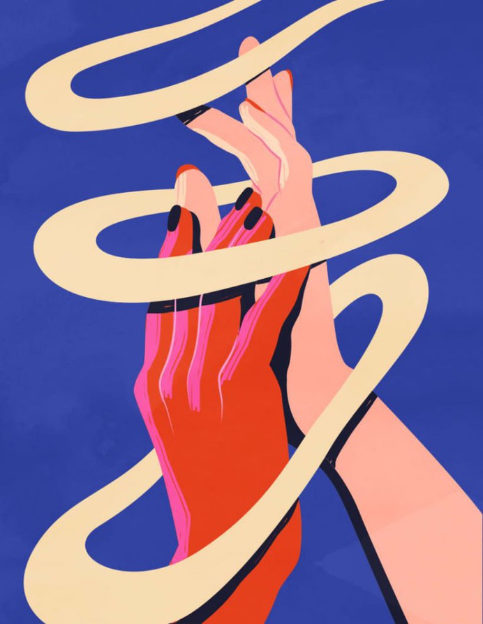 Color theory, intuition and some inspiring women