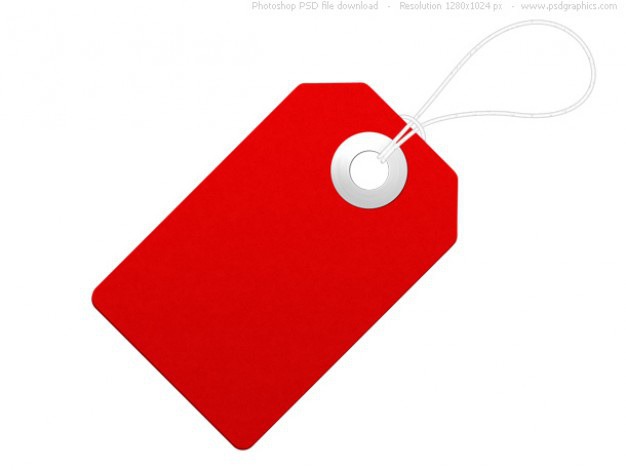 Blank paper label, red price tag Free Psd. See more inspiration related to Business, Label, Template, Paper, Tag, Red, Web, Price, Price tag, Psd, Website template, Blank, Price label and Horizontal on Freepik.