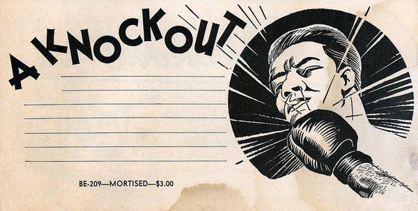 Boxed Out #ko #boxing #illustration #sports #knockout #typography