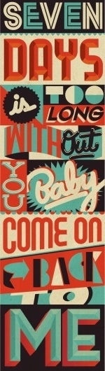 Seven Days #typography