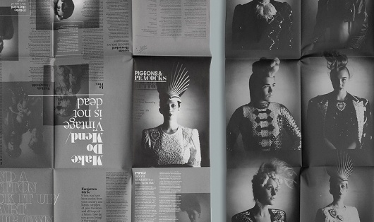 THEARTISTANDHISMODEL » Blog Archive » London College of Fashion Quarterly Fanzine #fanzine #london #of #design #college #fashion