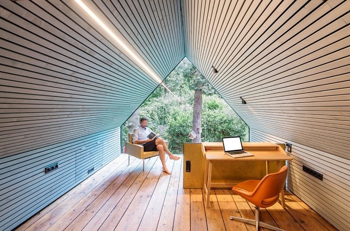 How an Old Outbuilding Became a Writer's Workshop and a Garden Room for Guests