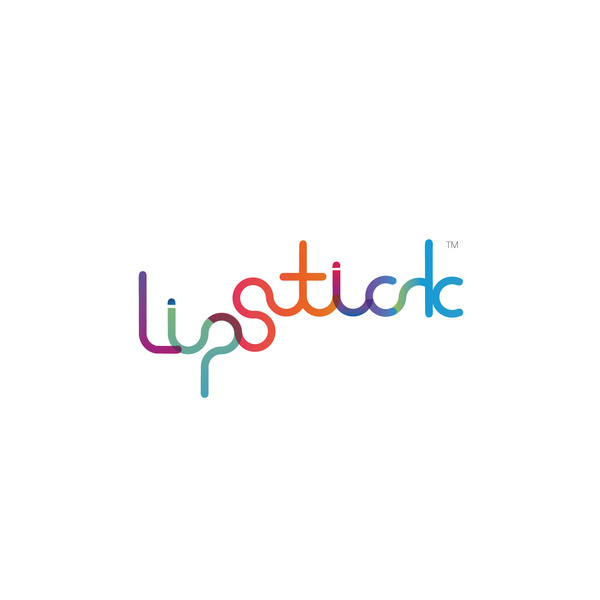 LIPSTICK LOGO #bright #branding #design #color #nice #clean #simple #advertising #colorful #logo #whyworkshop