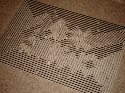 Labyrinth #type #maze #labyrinth #typography