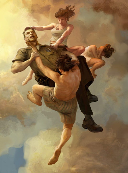 Artwork for HBO's The Leftovers by Jon Foster