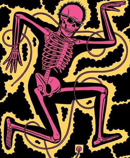 COOL SHIT'S BULLSHIT #skeleton