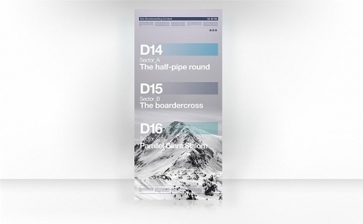 Aire snowboarding contest - ignacio fretes #photo #design #photography #minimal #poster #typography