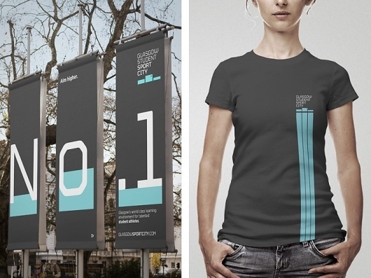 Glasgow Sport City - Colin Bennett #branding