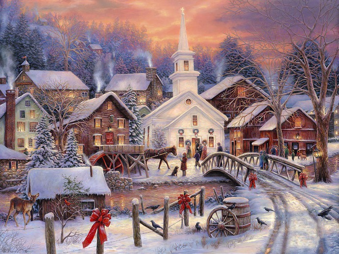 christmas paint by number & step by step easy christmas paintings #painting
