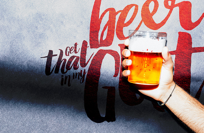 beer, gut, hand, abstract