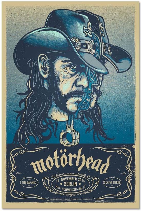 Cool Gig Posters by Lars P. Krause