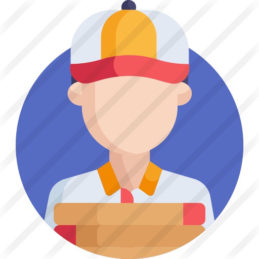 See more icon inspiration related to shipping and delivery, professions and jobs, courier, delivery man, package, delivery, user, box, shop, shopping and person on Flaticon.
