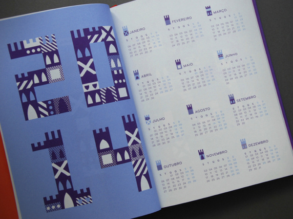 Kastelo Agenda 2014 on Behance #agenda