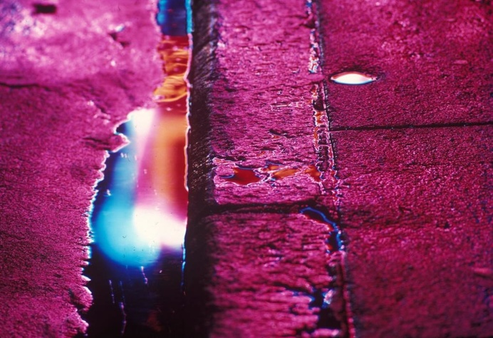 Neon Gutter, Nathan Road, 1974 #color