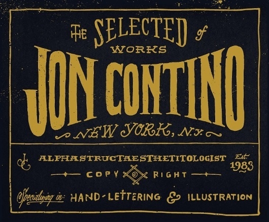 Jon Contino, Alphastructaesthetitologist #clothes #contino #jon #illustration #tee #typography