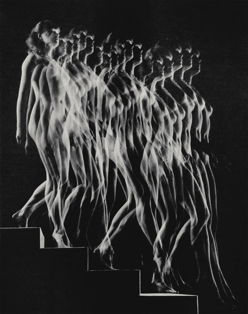 Gjon Mili | Nude Descending Staircase (Variant) (1942), Available for Sale | Artsy #black&white