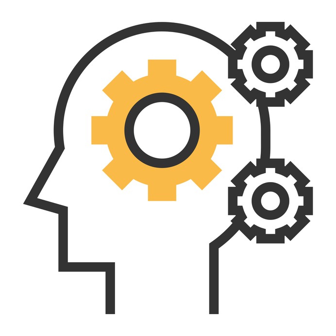 See more icon inspiration related to think, mind, thought, gear, knowledge, intelligence, education and gears on Flaticon.
