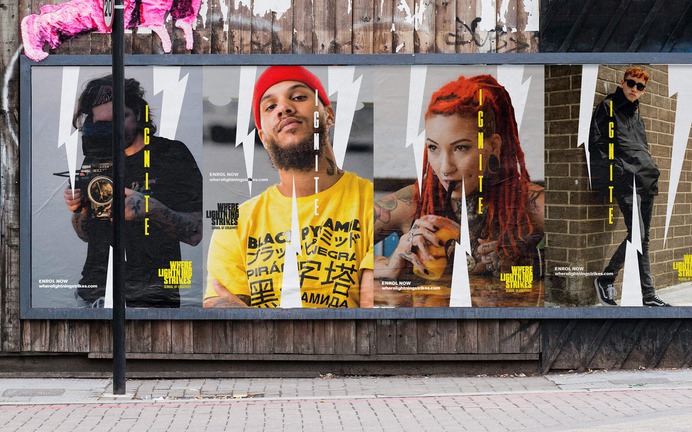 Online School of Creativity Where Lightning Strikes Brand Identity