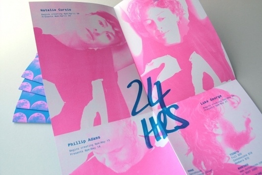 24 Hours | Famous Visual Services / Bench.li #typography