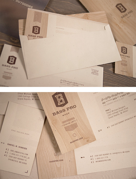 Bass Pro Shop Identity by Fred Carriedo | Inspiration Grid | Design Inspiration #identity