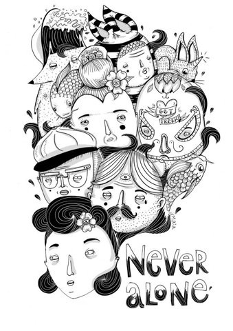 FFFFOUND! #alone #never