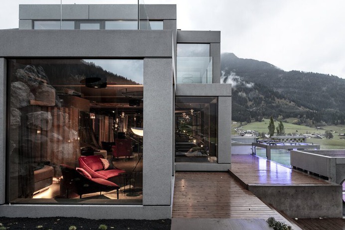 Mohr Life Resort: The theatrical spa by noa network of architecture