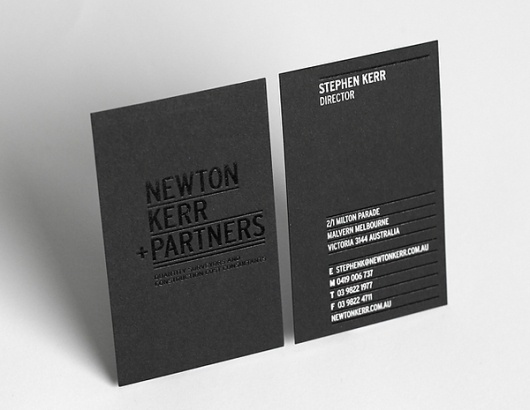 Newton Kerr + Partners Brand Strategy & Identity on Branding Served #card #business