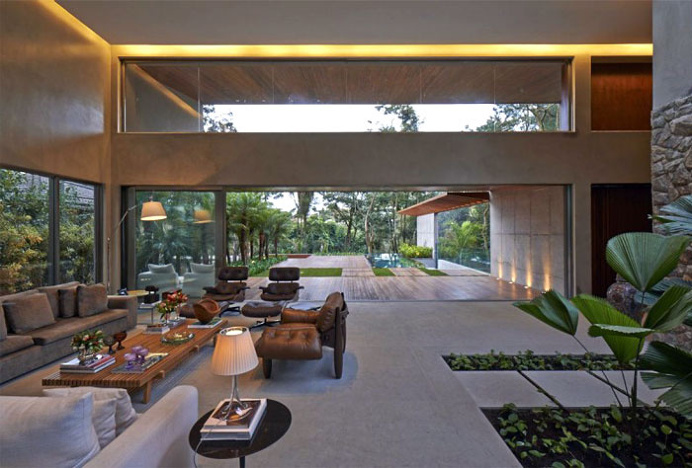 Tropical Garden Residence in Brazil - #decor, #interior, #homedecor, #architecture, #house