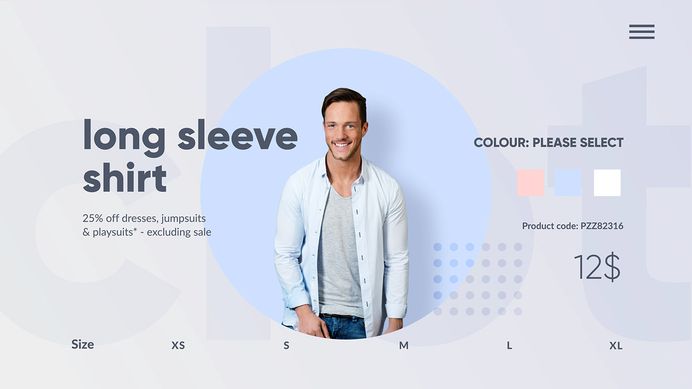 Template Fashion Shop on Behance