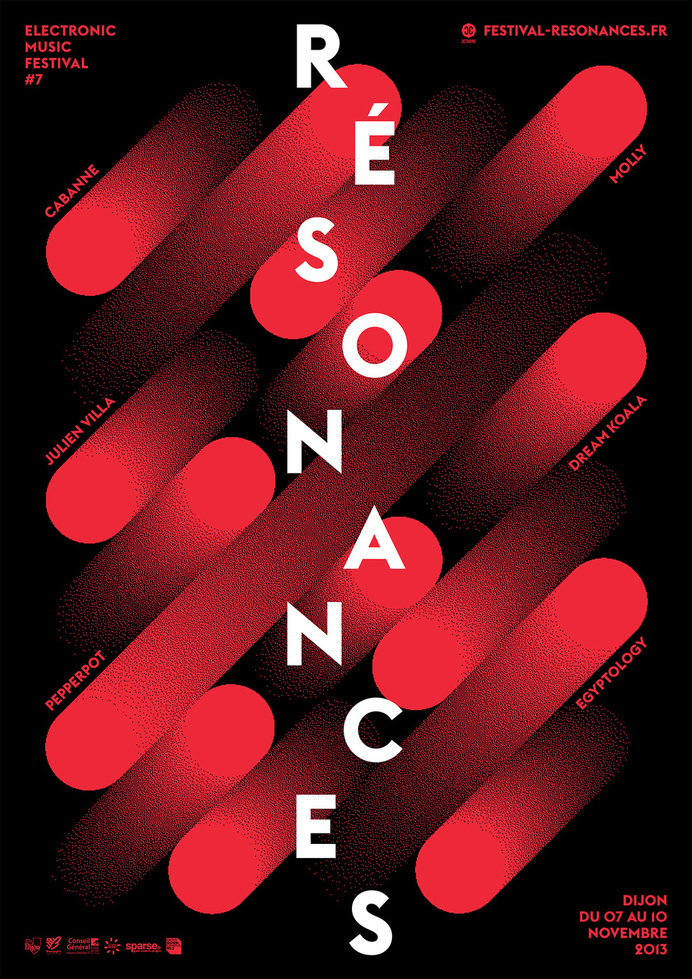 tout va bien - typo/graphic posters #inspiration #black #poster #red