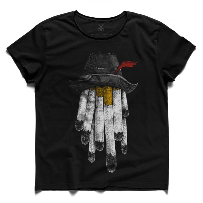 T-shirts design idea #82: cem s cigar black tee tshirt