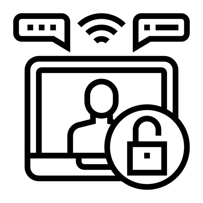 See more icon inspiration related to padlock, social, privacy, personal, electronics, protection, user, information, interface, security, avatar, profile, people and technology on Flaticon.