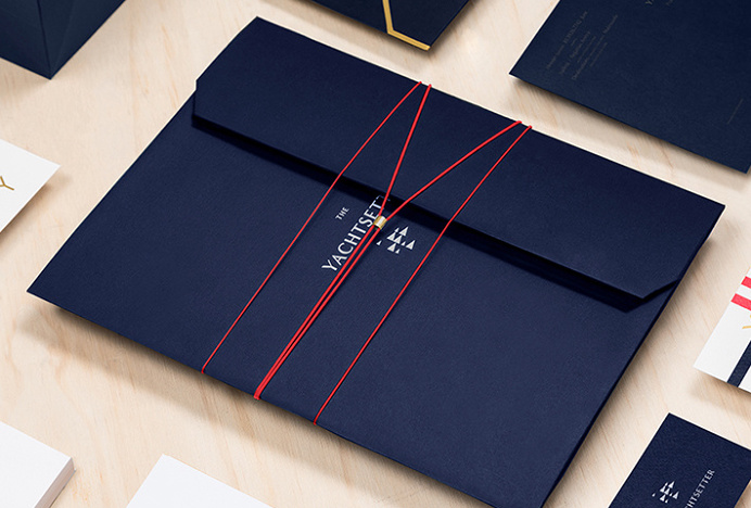The Yachtsetter by Anagrama #print #graphic design #stationary #folder