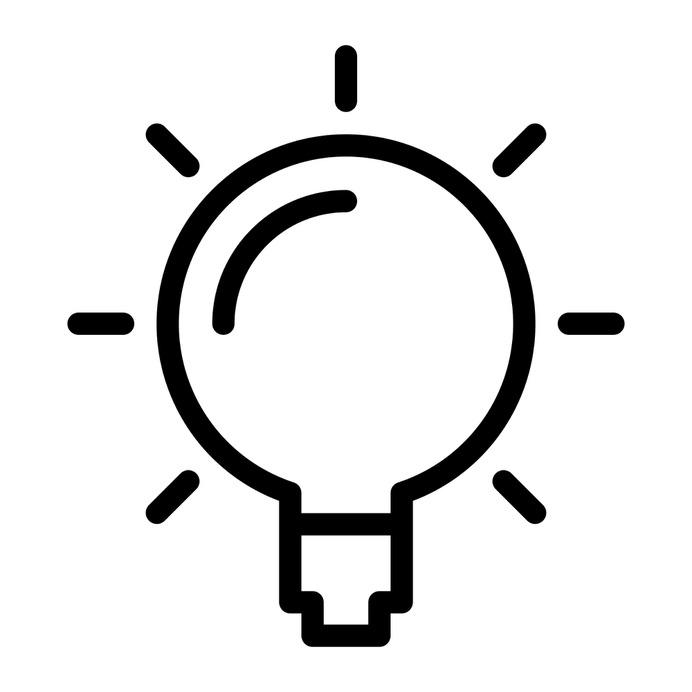 See more icon inspiration related to idea, light bulb, technology, electricity, invention and illumination on Flaticon.