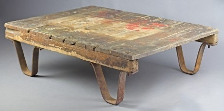 The Pallet Table #table