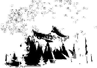 Season Greetings everyone x #animation #c4d #set #moonlight #before #greetings #white #nightmare #christmas #magical #loop #b&w #winter #holiday #and #4d #cartoon #motion #black #night #cinema #gif #art #season #3d #moon