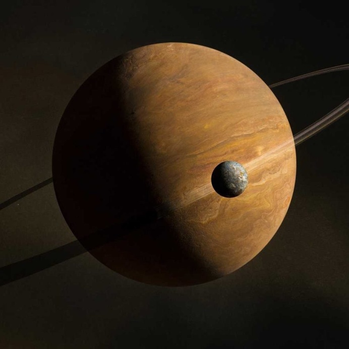Exoplanets: Stunning Miniature Scenes Shot With Model Planets by Adam Makarenko