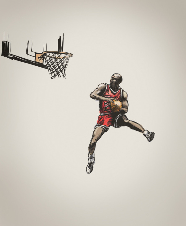 G.O.A.T #jordan #illustration #basketball