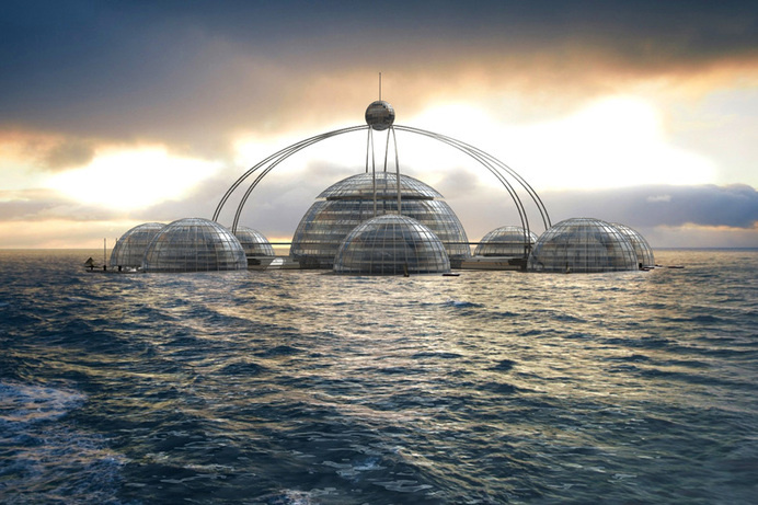 Self-Sustainable Underwater Living: Sub-Biosphere 2 by Phil Pauley [Video] #architecture #futuristic