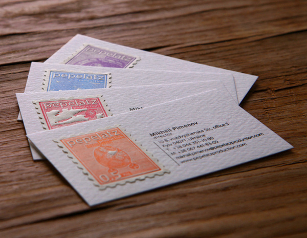 Present Yourself in a Unique Way. Memorable Business Cards. #card #stamp #business