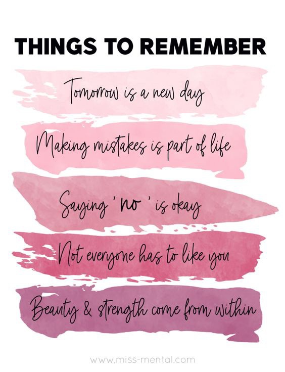 Things to remember in tough times