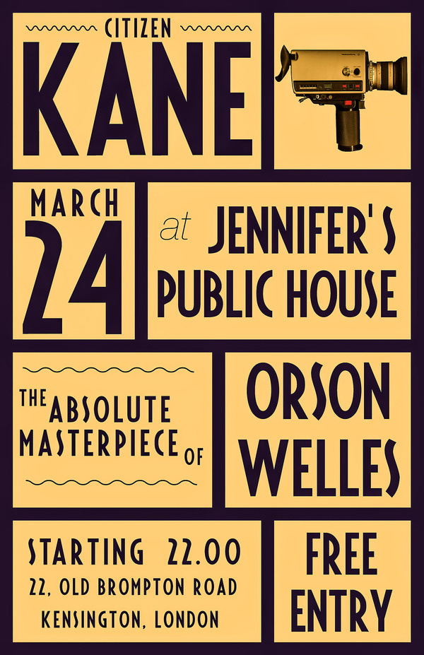 kane #kane #citizen #design #graphic #welles #poster #orson