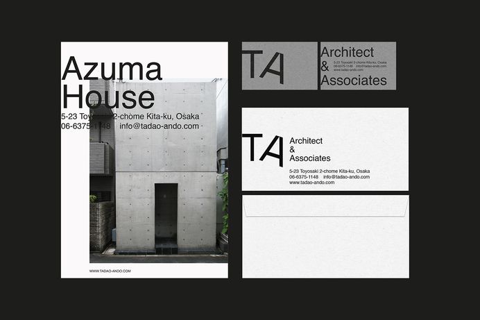 TADAO ANDO Architect & Associates - Visual Identity on Behance