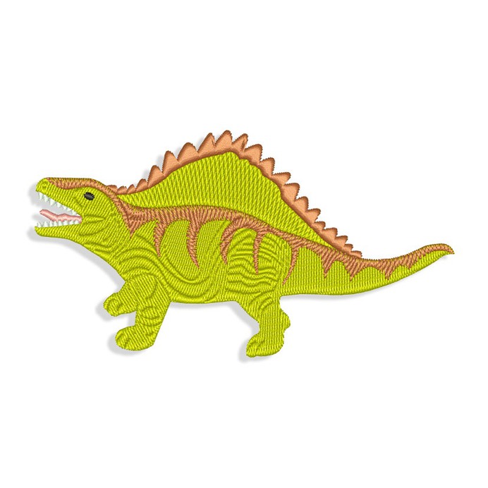 Dimetrodon Embroidery design