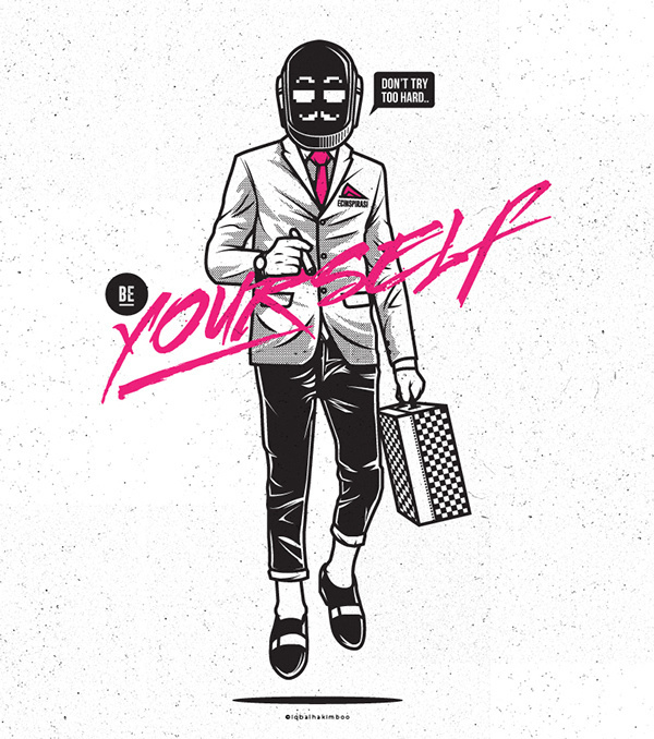 ECINSPIRASI SHIRT CONTEST on Behance #urban #apparel #design #illustration #character
