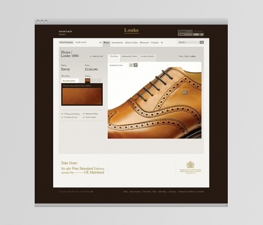 Six #website #shoe